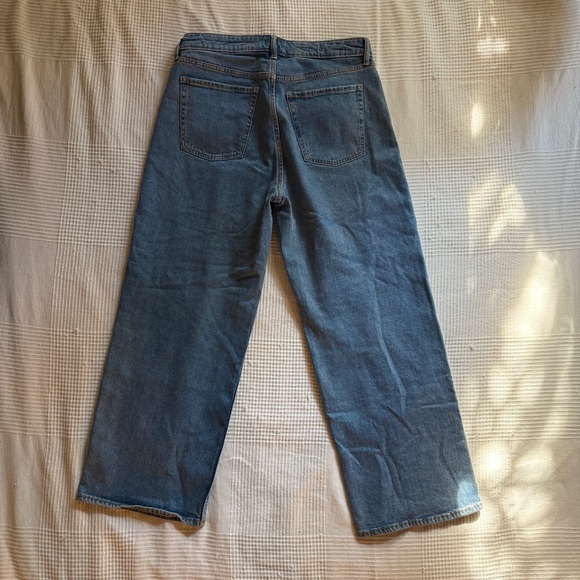 Old Navy Extra High Rise Wide Leg Jeans - Picture 3 of 6